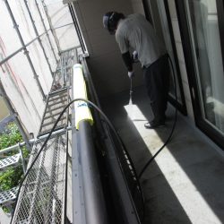 高圧洗浄 施工
